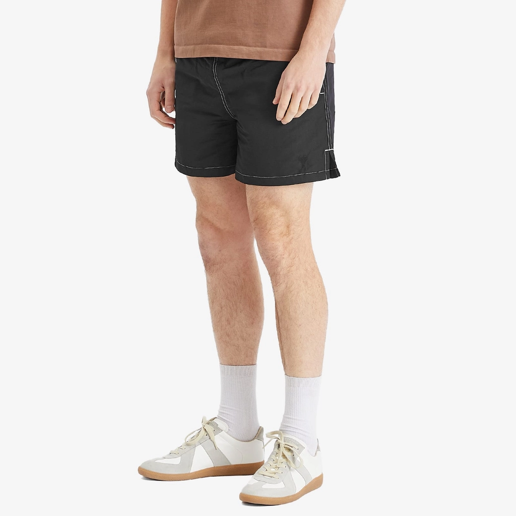 AMI Paris Men's Beach Short Black